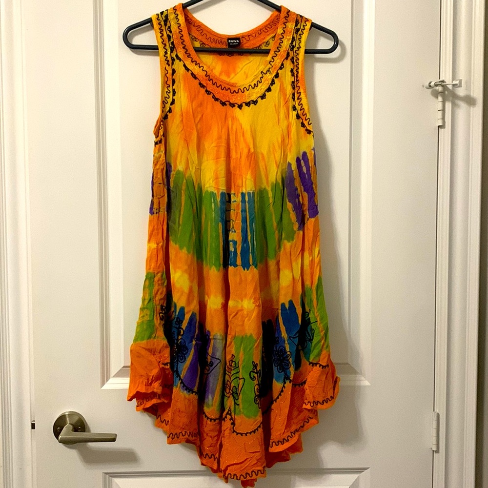 Flowy Boho Beach Cover Up